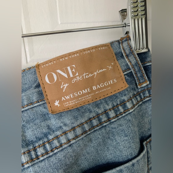 ONE X ONETEASPOON Low Rise Jeans size 25 - Picture 3 of 4